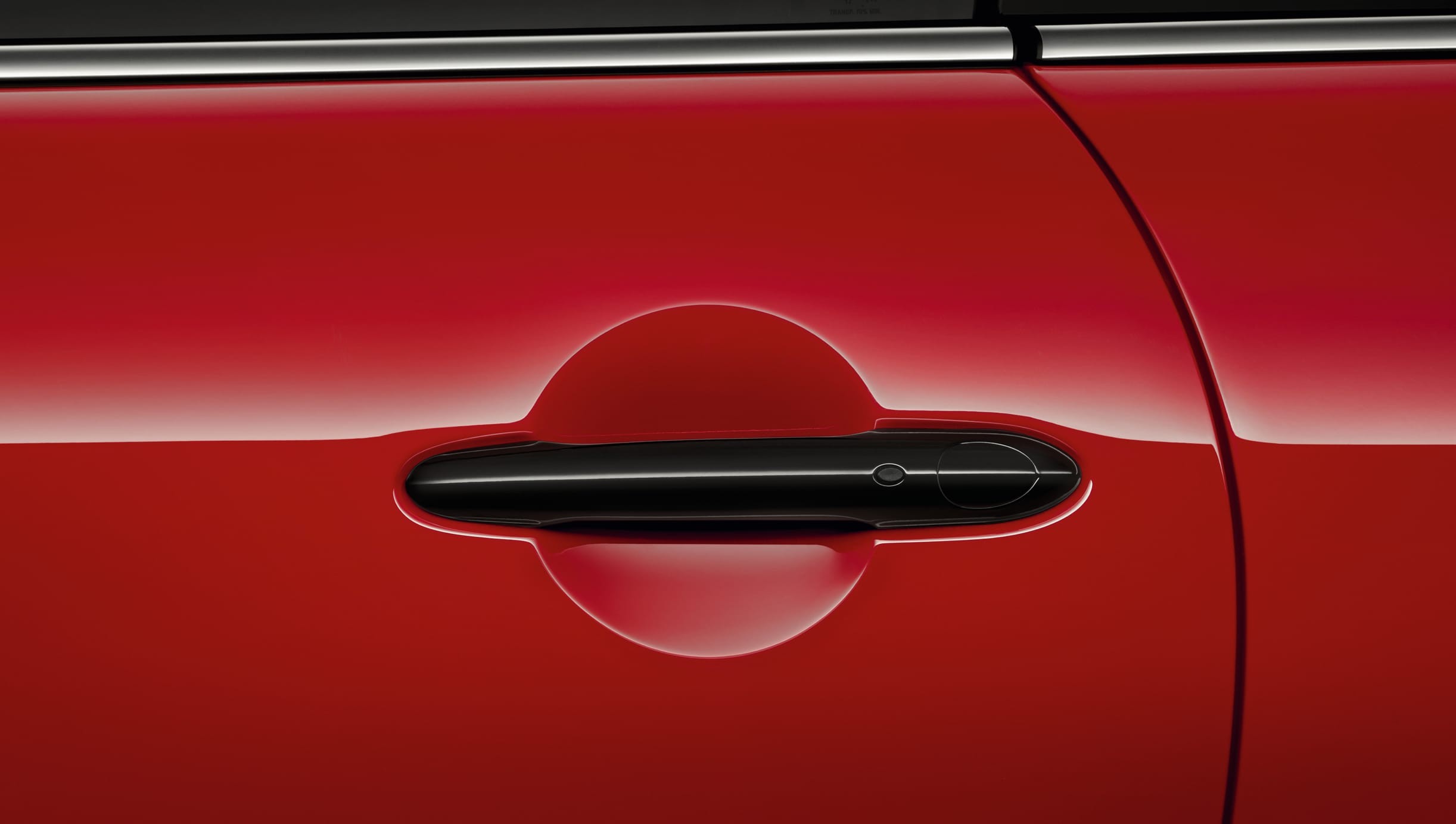 MINI – door handle – piano black